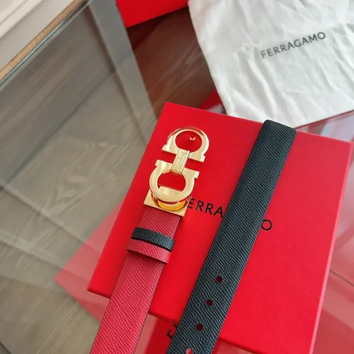 Replica Salvatore Ferragamo AAA Quality Belts In 2.5cm For Women #1419576 $48.00 USD for Wholesale