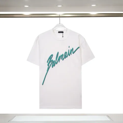 Balmain T-Shirts Short Sleeved For Unisex #1419604 $29.00 USD, Wholesale Replica Balmain T-Shirts