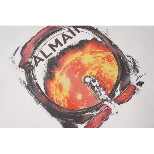 Replica Balmain T-Shirts Short Sleeved For Unisex #1419620 $29.00 USD for Wholesale