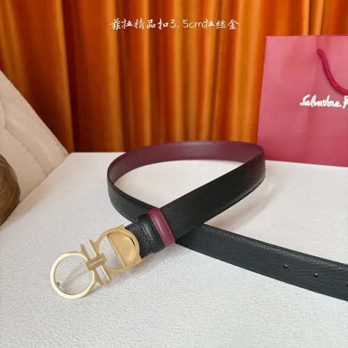 Salvatore Ferragamo AAA Quality Belts In 3.5cm For Men #1419724 $52.00 USD, Wholesale Replica Salvatore Ferragamo AAA Quality Belts