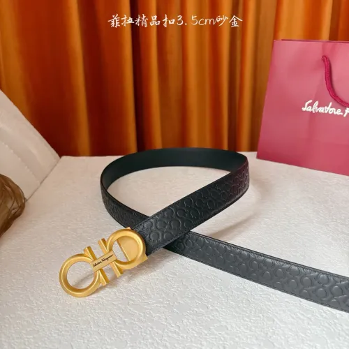 Salvatore Ferragamo AAA Quality Belts In 3.5cm For Men #1419727 $52.00 USD, Wholesale Replica Salvatore Ferragamo AAA Quality Belts