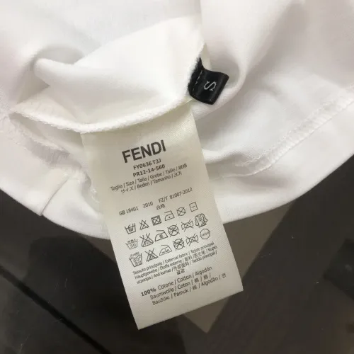 Replica Fendi T-Shirts Short Sleeved For Unisex #1419770 $36.00 USD for Wholesale