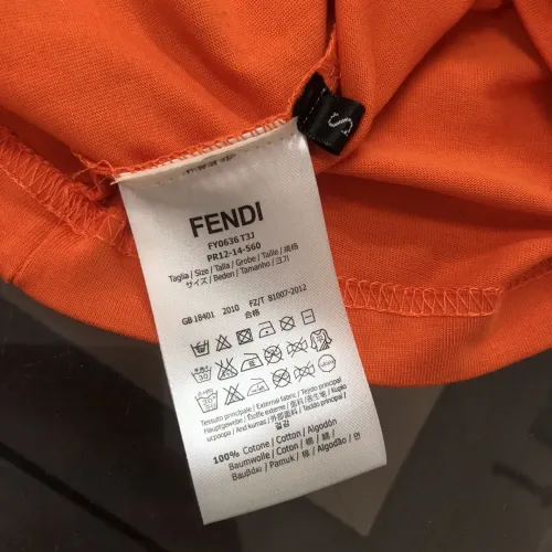 Replica Fendi T-Shirts Short Sleeved For Unisex #1419771 $36.00 USD for Wholesale