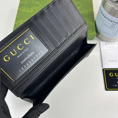 Replica Gucci Long Wallets For Men #1420061 $42.00 USD for Wholesale
