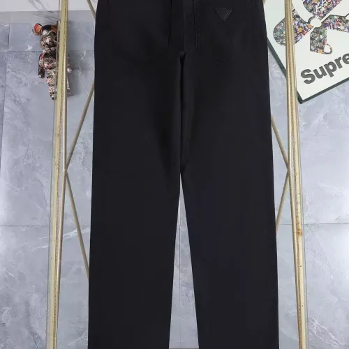 Replica Prada Pants For Men #1420158 $45.00 USD for Wholesale