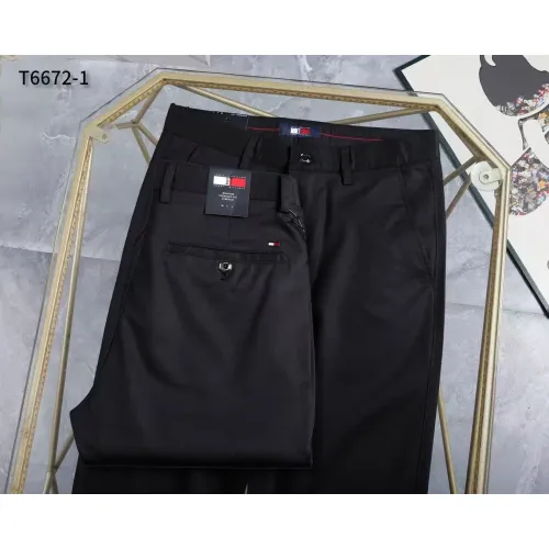 Replica Tommy Hilfiger TH Pants For Men #1420176 $42.00 USD for Wholesale