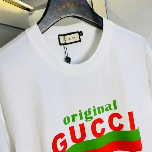 Replica Gucci T-Shirts Short Sleeved For Unisex #1420213 $27.00 USD for Wholesale