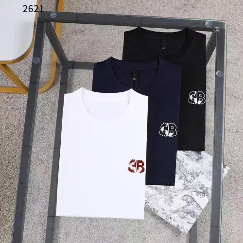 Replica Balenciaga T-Shirts Short Sleeved For Men #1420288 $34.00 USD for Wholesale