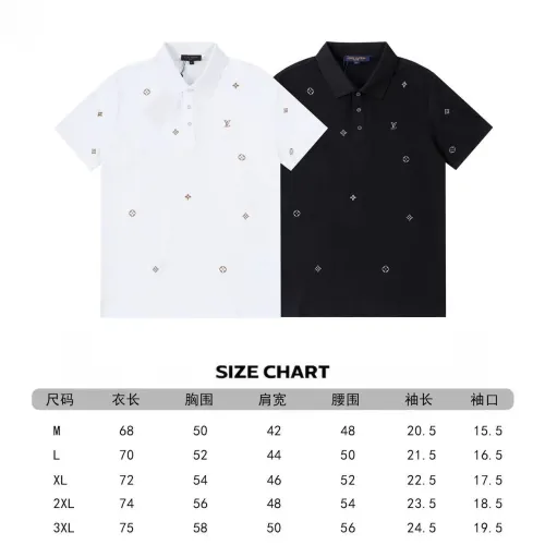 Replica Louis Vuitton LV T-Shirts Short Sleeved For Men #1420411 $39.00 USD for Wholesale