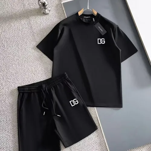 Dolce &amp; Gabbana D&amp;G Tracksuits Short Sleeved For Men #1420422 $56.00 USD, Wholesale Replica Dolce &amp; Gabbana D&amp;G Tracksuits