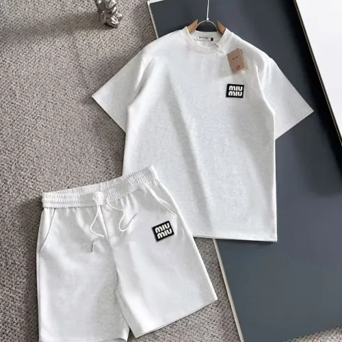 MIU MIU Tracksuits Short Sleeved For Men #1420426