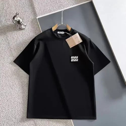Replica MIU MIU Tracksuits Short Sleeved For Men #1420428 $56.00 USD for Wholesale