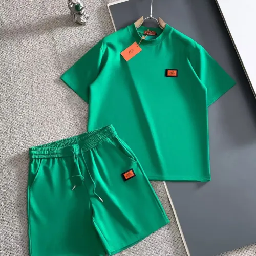 Hermes Tracksuits Short Sleeved For Men #1420430 $56.00 USD, Wholesale Replica Hermes Tracksuits