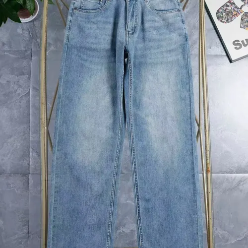Replica Prada Jeans For Men #1420459 $45.00 USD for Wholesale