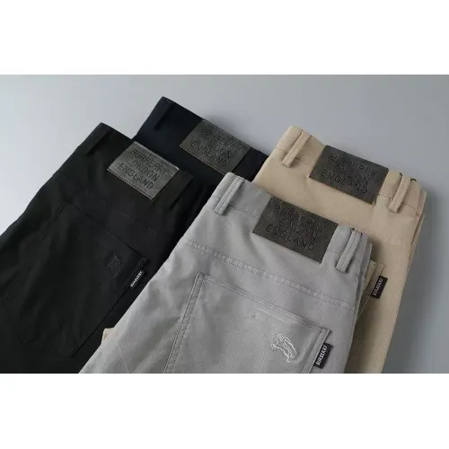 Replica Burberry Pants For Men #1420473 $45.00 USD for Wholesale