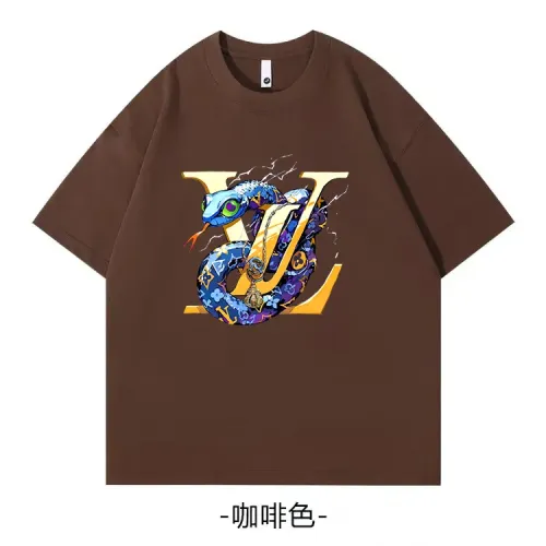 Louis Vuitton LV T-Shirts Short Sleeved For Unisex #1420620 $34.00 USD, Wholesale Replica Louis Vuitton LV T-Shirts