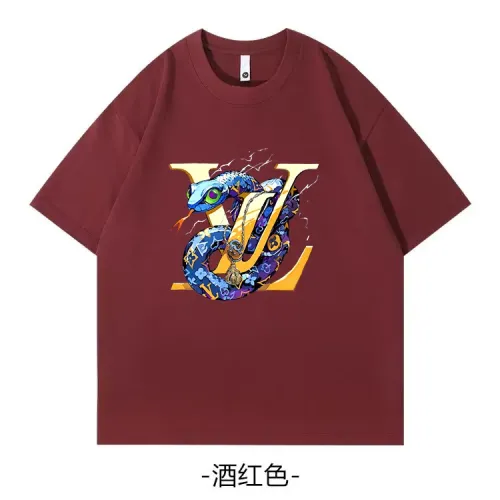 Louis Vuitton LV T-Shirts Short Sleeved For Unisex #1420621 $34.00 USD, Wholesale Replica Louis Vuitton LV T-Shirts