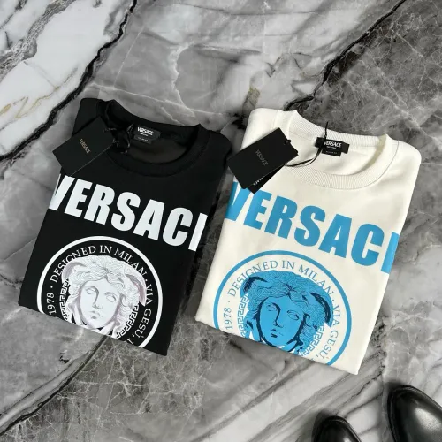 Replica Versace Hoodies Long Sleeved For Men #1420838 $48.00 USD for Wholesale