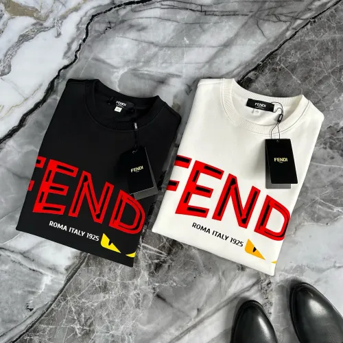 Replica Fendi Hoodies Long Sleeved For Men #1420846 $48.00 USD for Wholesale