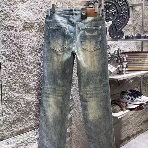 Replica Fendi Jeans For Men #1421197 $68.00 USD for Wholesale