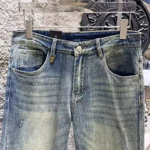 Replica Fendi Jeans For Men #1421197 $68.00 USD for Wholesale