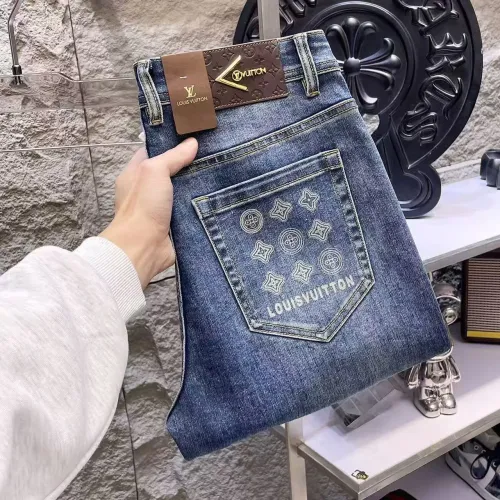 Louis Vuitton LV Jeans For Men #1421200 $68.00 USD, Wholesale Replica Louis Vuitton LV Jeans