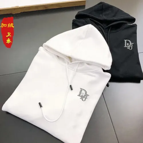 Replica Christian Dior Hoodies Long Sleeved For Men #1421256 $45.00 USD for Wholesale
