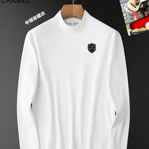 Chanel T-Shirts Long Sleeved For Men #1421412 $40.00 USD, Wholesale Replica Chanel T-Shirts