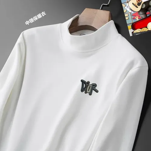 Replica Christian Dior T-Shirts Long Sleeved For Men #1421429 $40.00 USD for Wholesale