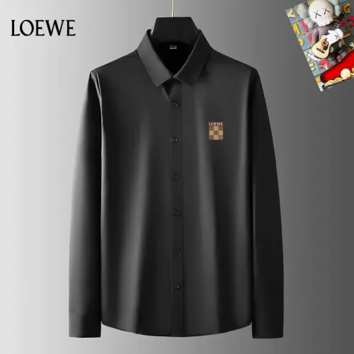 LOEWE Shirts Long Sleeved For Men #1421772 $40.00 USD, Wholesale Replica LOEWE Shirts
