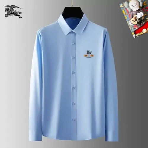 Burberry Shirts Long Sleeved For Men #1421782 $40.00 USD, Wholesale Replica Burberry Shirts