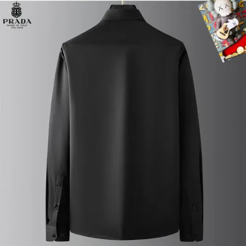 Replica Prada Shirts Long Sleeved For Men #1421796 $40.00 USD for Wholesale