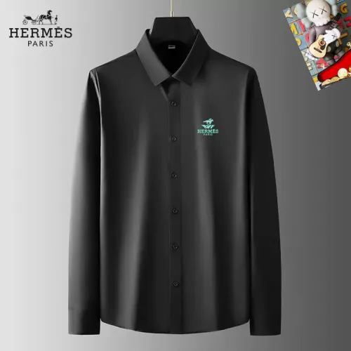 Hermes Shirts Long Sleeved For Men #1421803 $40.00 USD, Wholesale Replica Hermes Shirts