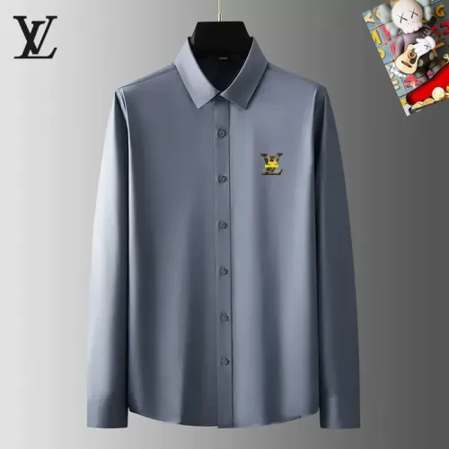 Louis Vuitton LV Shirts Long Sleeved For Men #1421838 $40.00 USD, Wholesale Replica Louis Vuitton LV Shirts