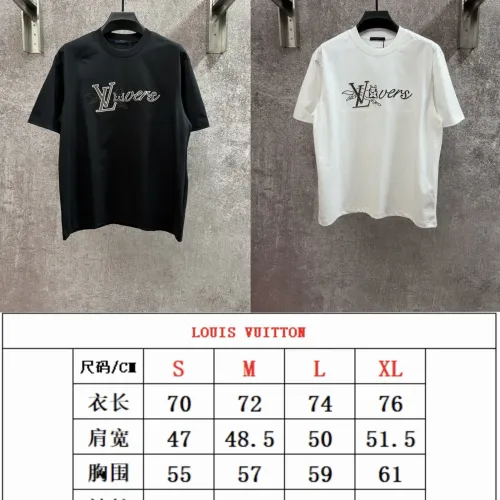 Replica Louis Vuitton LV T-Shirts Short Sleeved For Unisex #1421848 $45.00 USD for Wholesale