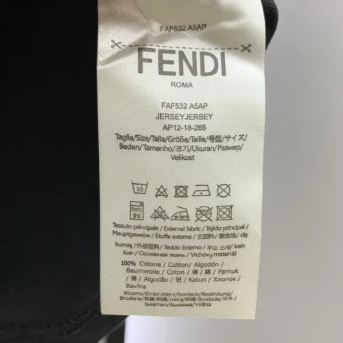Replica Fendi T-Shirts Short Sleeved For Men #1421904 $68.00 USD for Wholesale