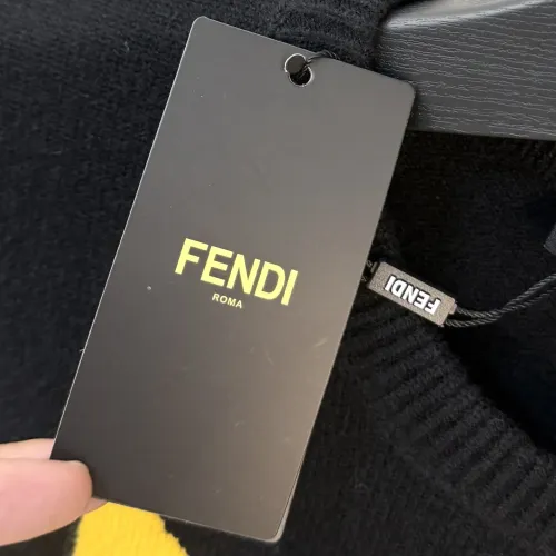 Replica Fendi Sweaters Long Sleeved For Unisex #1421939 $82.00 USD for Wholesale