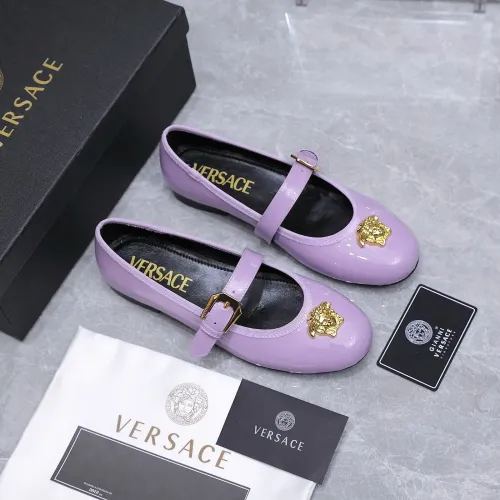 Replica Versace Flat Shoes For Women #1422330 $118.00 USD for Wholesale