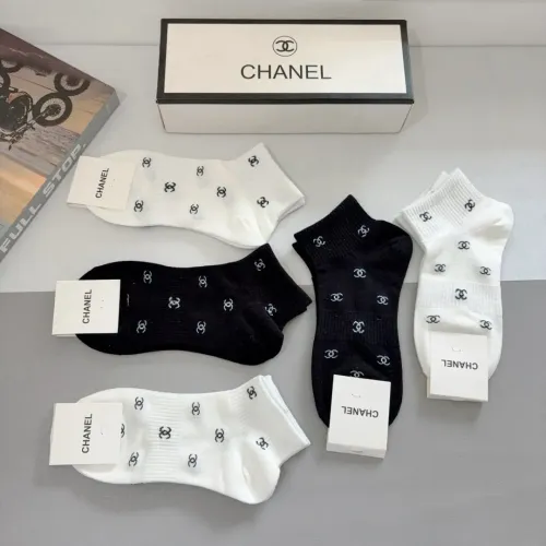 Replica Chanel Socks #1422360 $27.00 USD for Wholesale