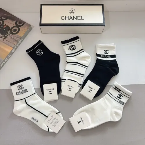 Replica Chanel Socks #1422361 $27.00 USD for Wholesale