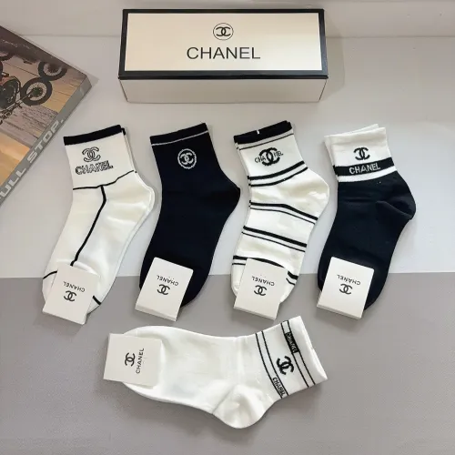 Replica Chanel Socks #1422361 $27.00 USD for Wholesale