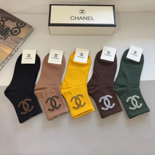 Replica Chanel Socks #1422362 $27.00 USD for Wholesale