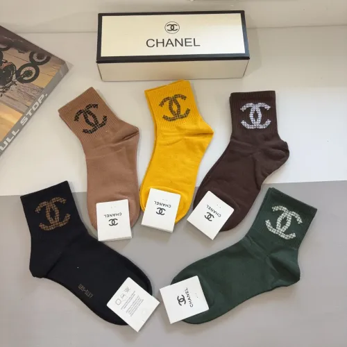 Replica Chanel Socks #1422362 $27.00 USD for Wholesale