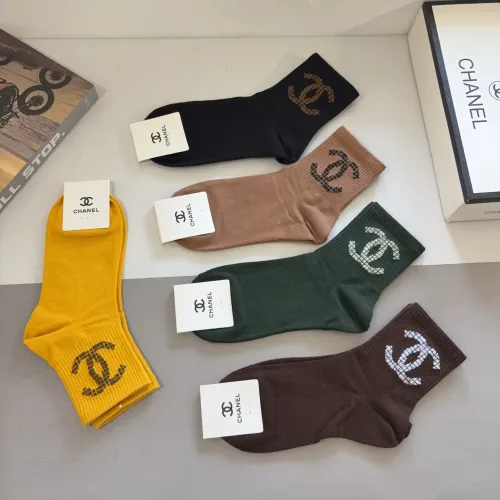 Replica Chanel Socks #1422362 $27.00 USD for Wholesale