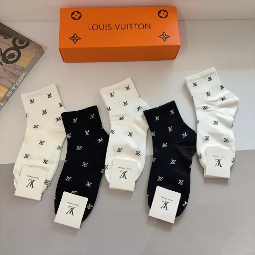 Replica Louis Vuitton LV Socks #1422392 $27.00 USD for Wholesale