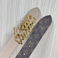$64.00 USD Louis Vuitton AAA Quality Belts In 3.0cm For Women #1418663