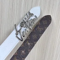 $64.00 USD Louis Vuitton AAA Quality Belts In 3.0cm For Women #1418666