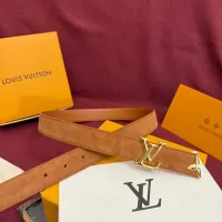 $64.00 USD Louis Vuitton AAA Quality Belts In 3.0cm For Women #1418680