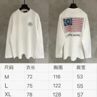 $68.00 USD Chrome Hearts T-Shirts Long Sleeved For Men #1418915