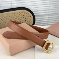 $56.00 USD MIU MIU AAA Quality Belts In 3.5cm For Unisex #1419255